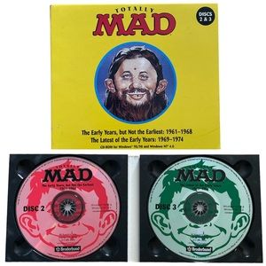 Totally MAD Rare CD-ROM discs 2 and 3 of the early years 1961-1968 & 1969-1974